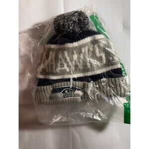 Seahawks beanie Pom vintage Super Bowl 47 12th man hat warm